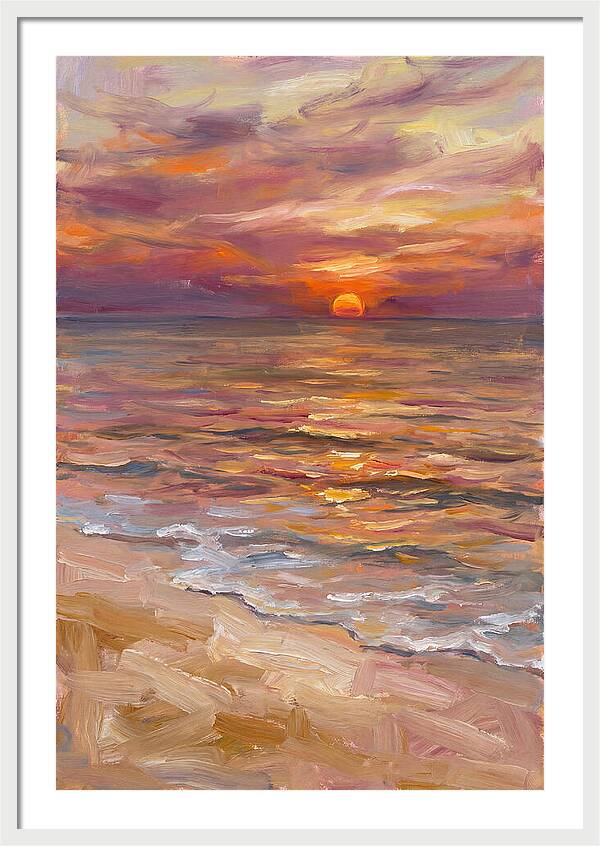 Sunset Over Tranquil Waters