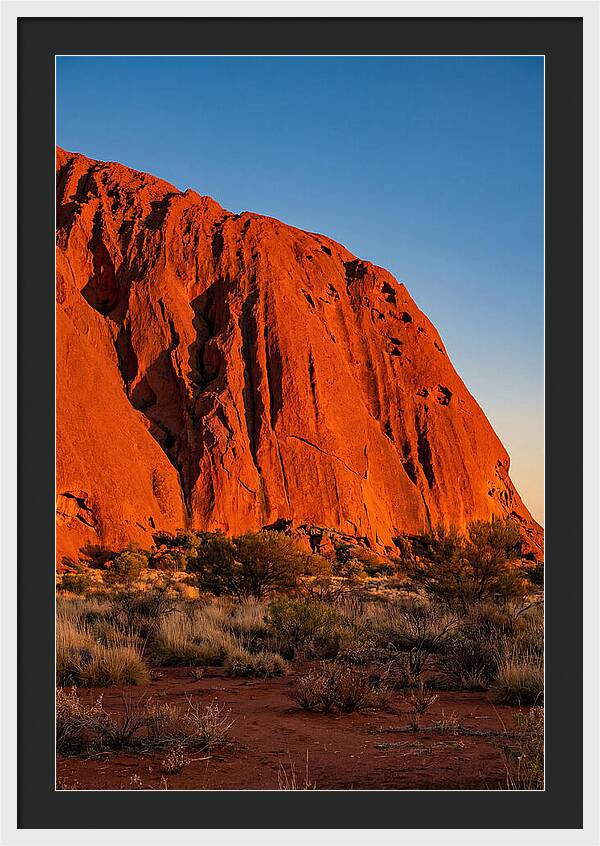 Sunset Over Uluru