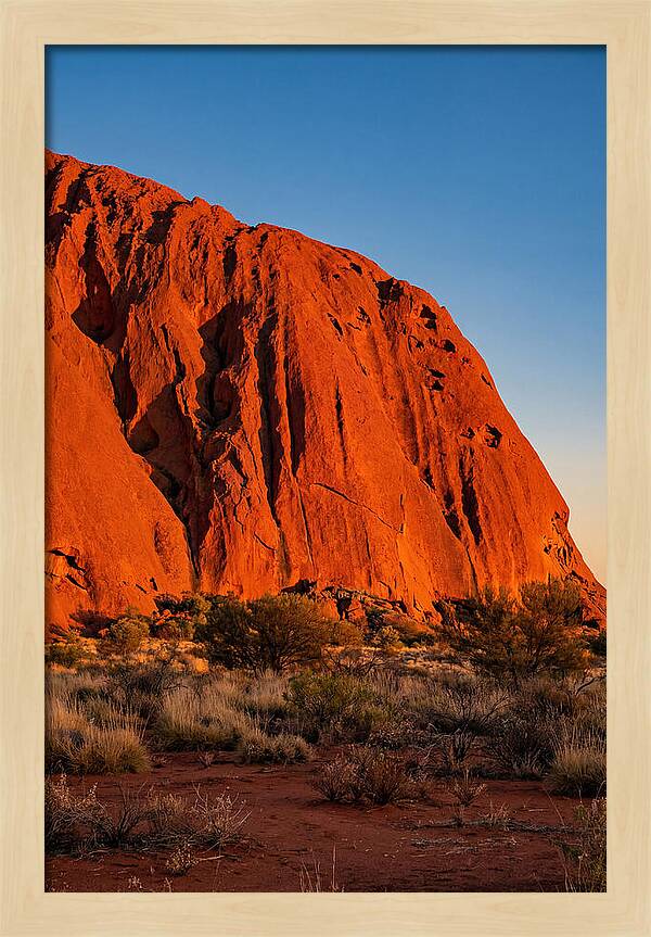 Sunset Over Uluru