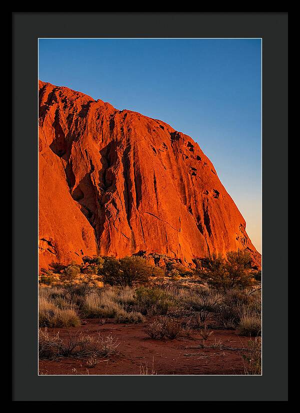 Sunset Over Uluru