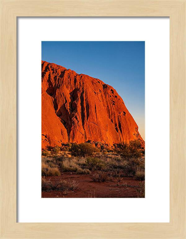 Sunset Over Uluru