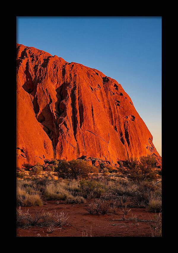 Sunset Over Uluru