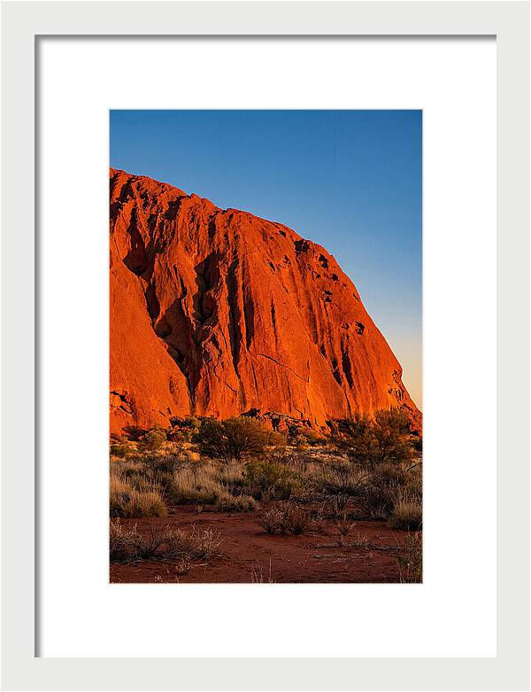 Sunset Over Uluru