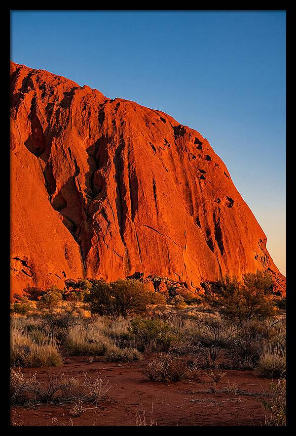Sunset Over Uluru