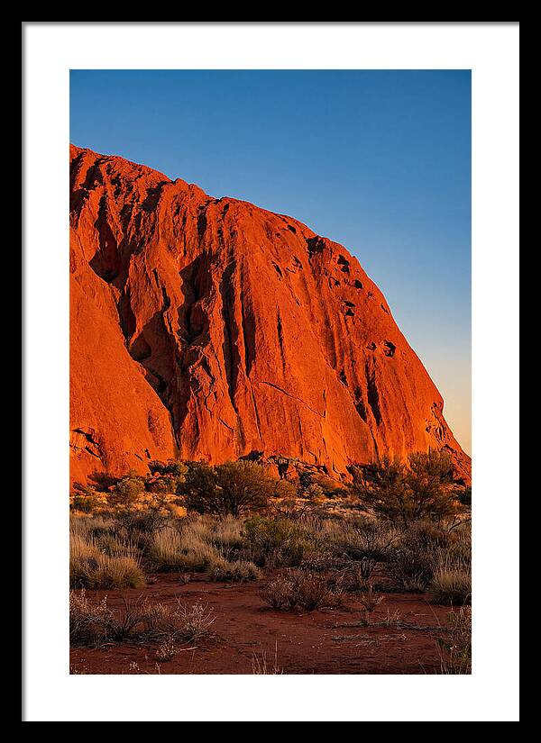Sunset Over Uluru