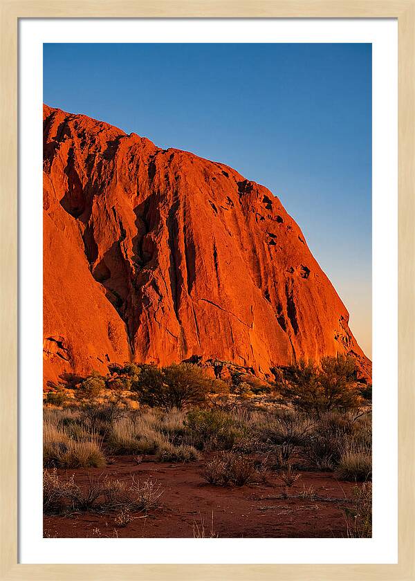 Sunset Over Uluru
