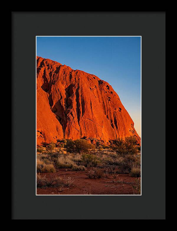 Sunset Over Uluru