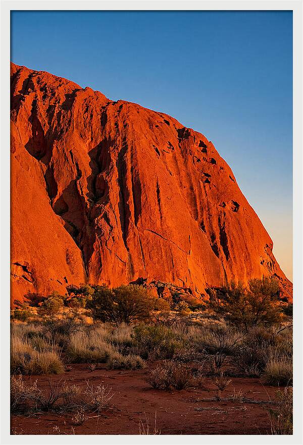 Sunset Over Uluru