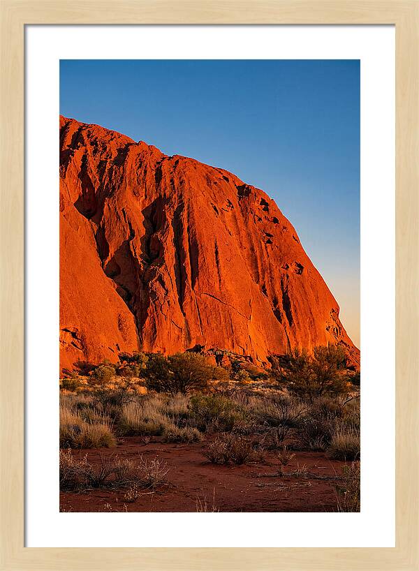 Sunset Over Uluru
