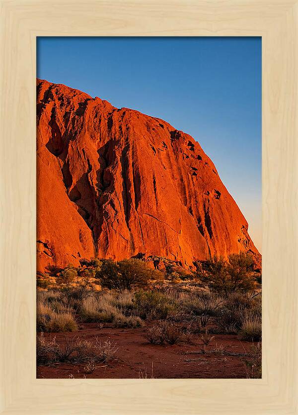 Sunset Over Uluru
