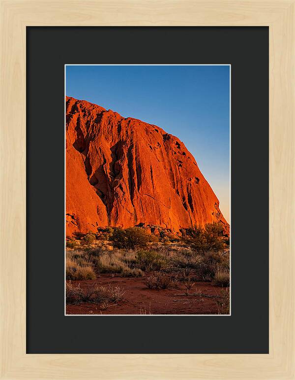 Sunset Over Uluru