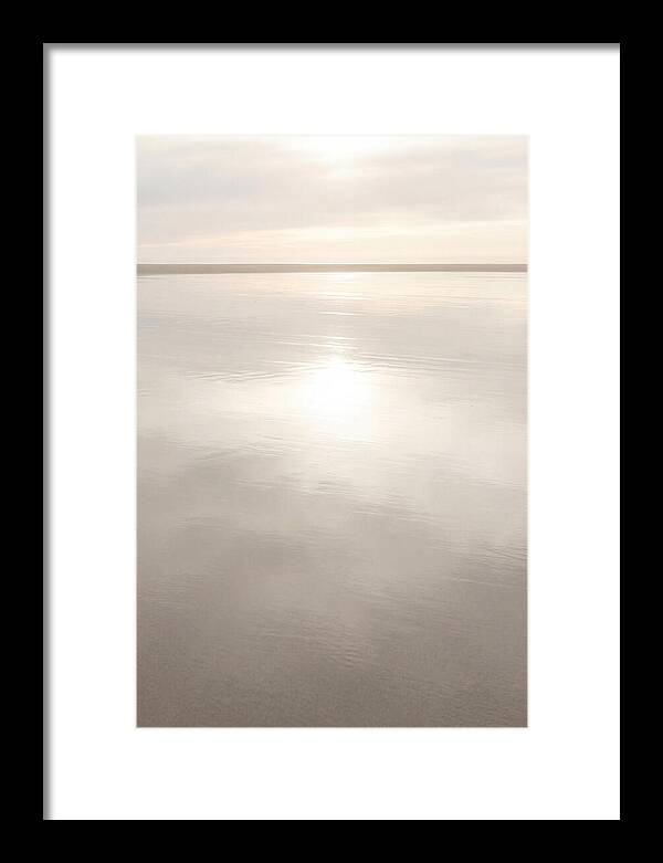 Sunset Reflections On Wet Sand