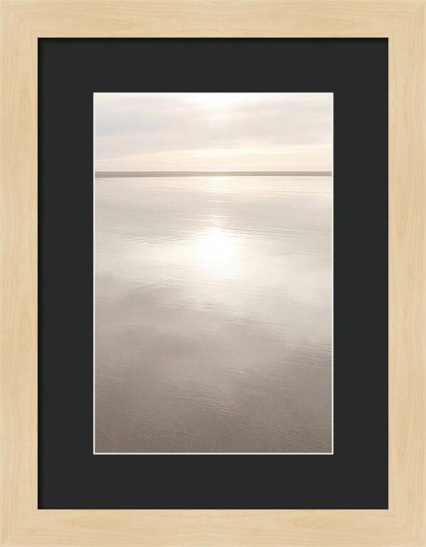 Sunset Reflections On Wet Sand