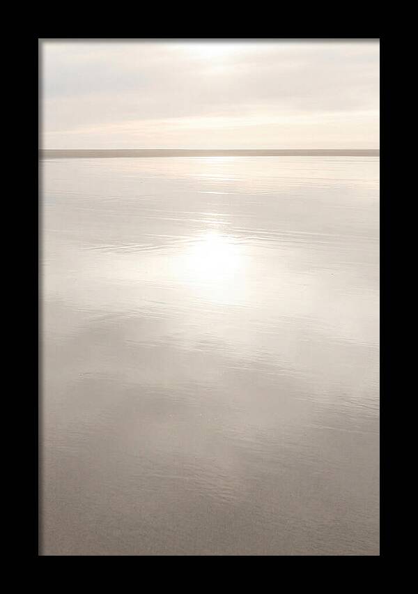Sunset Reflections On Wet Sand