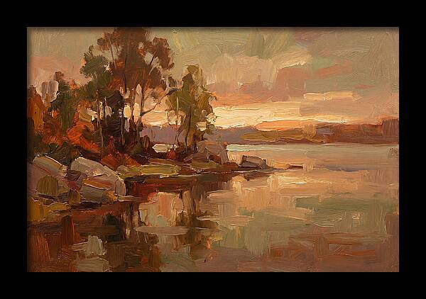 Sunset Reflections Over Water