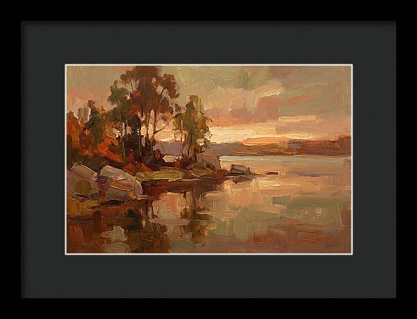 Sunset Reflections Over Water