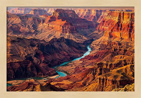 Sunset Serenity Above Grand Canyon
