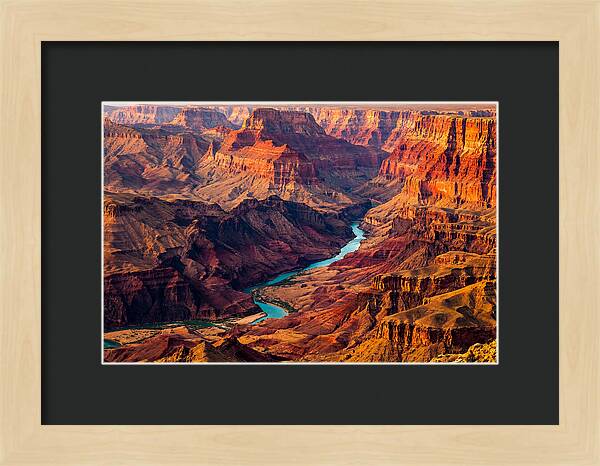 Sunset Serenity Above Grand Canyon