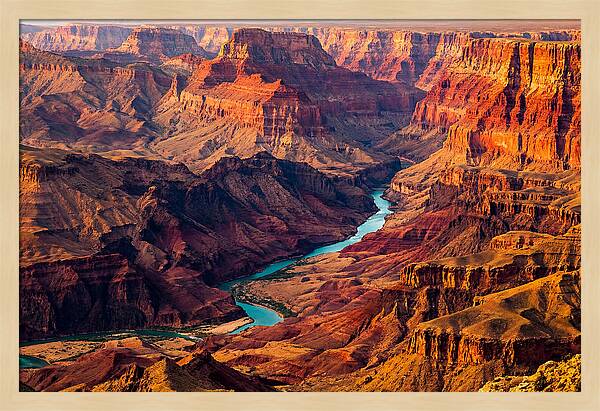Sunset Serenity Above Grand Canyon