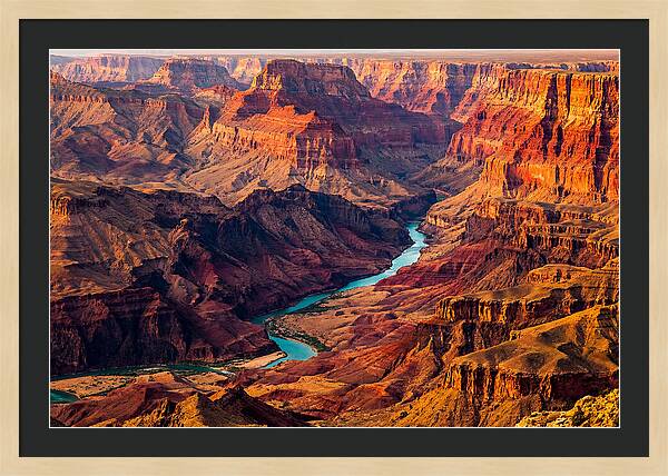 Sunset Serenity Above Grand Canyon