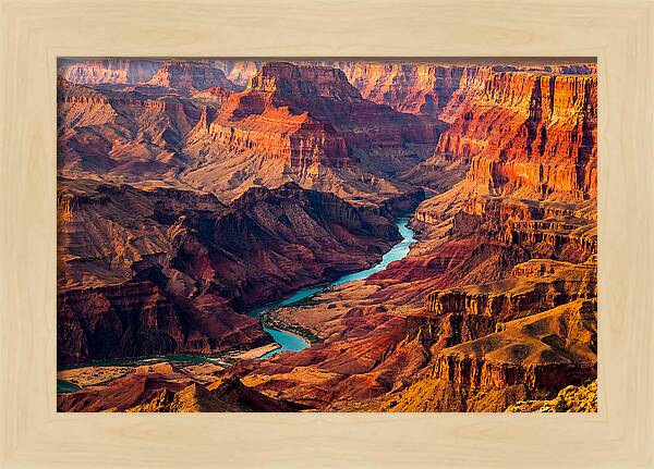Sunset Serenity Above Grand Canyon