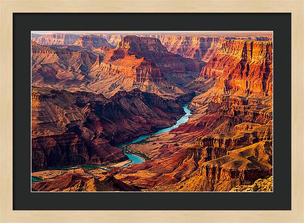Sunset Serenity Above Grand Canyon