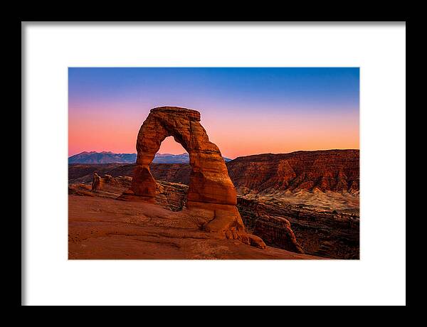 Sunset Serenity At Delicate Arch