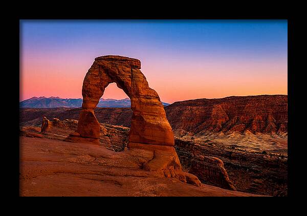 Sunset Serenity At Delicate Arch