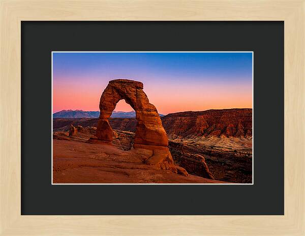 Sunset Serenity At Delicate Arch