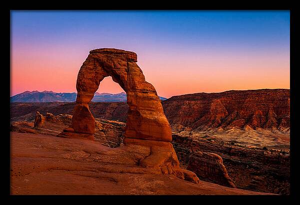 Sunset Serenity At Delicate Arch