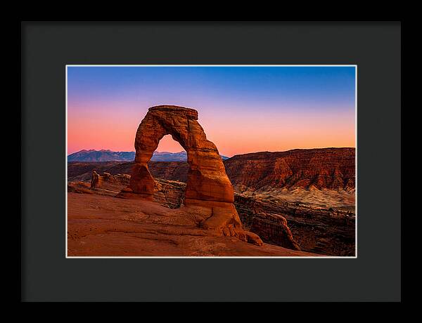 Sunset Serenity At Delicate Arch
