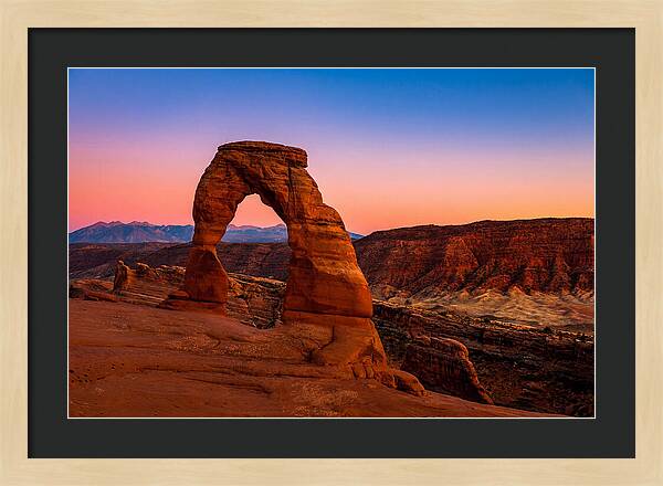 Sunset Serenity At Delicate Arch