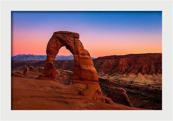 Sunset Serenity At Delicate Arch