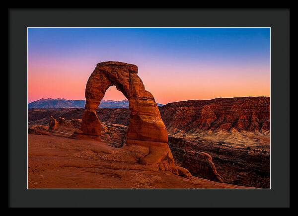 Sunset Serenity At Delicate Arch