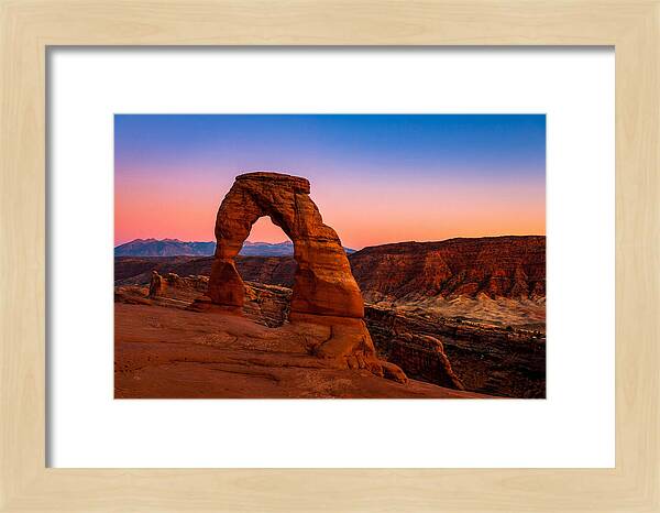 Sunset Serenity At Delicate Arch