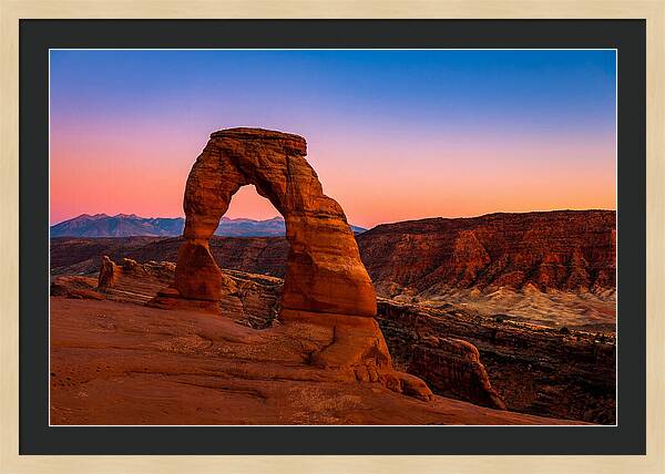 Sunset Serenity At Delicate Arch