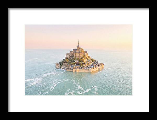 Sunset Serenity At Mont Saint Michel