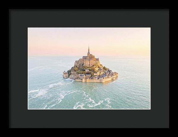 Sunset Serenity At Mont Saint Michel