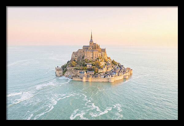 Sunset Serenity At Mont Saint Michel