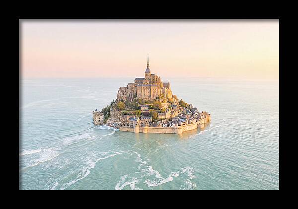 Sunset Serenity At Mont Saint Michel