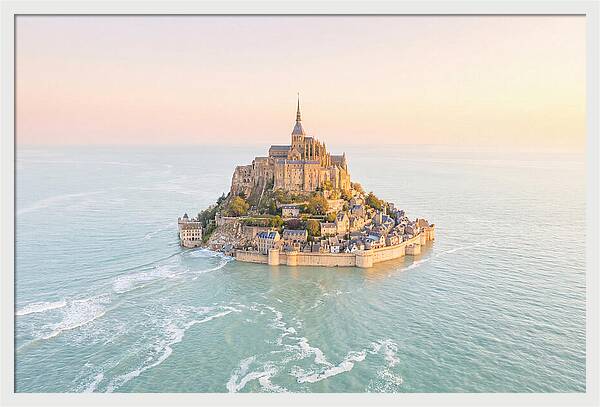 Sunset Serenity At Mont Saint Michel