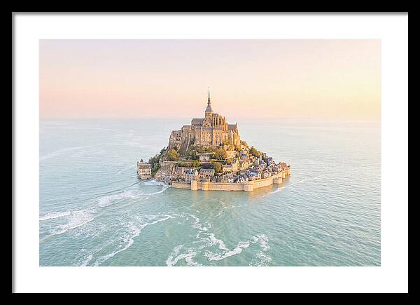 Sunset Serenity At Mont Saint Michel