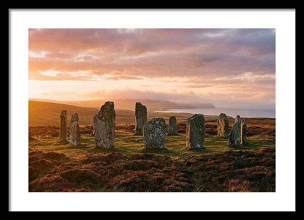 Sunset Serenity At Ring Of Brodgar