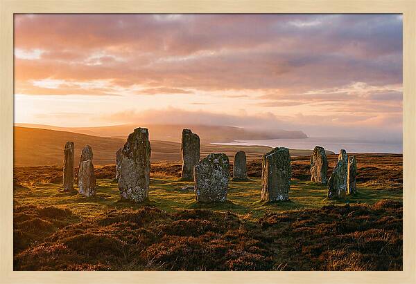 Sunset Serenity At Ring Of Brodgar