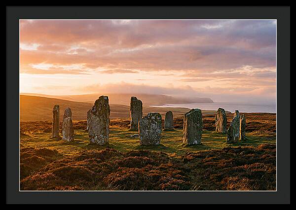 Sunset Serenity At Ring Of Brodgar