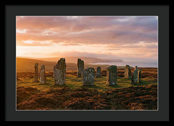 Sunset Serenity At Ring Of Brodgar