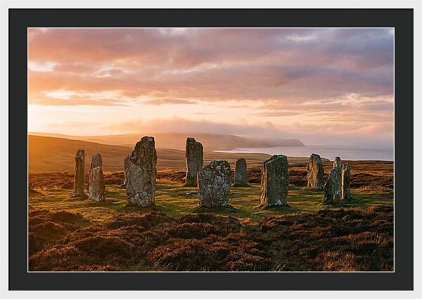 Sunset Serenity At Ring Of Brodgar