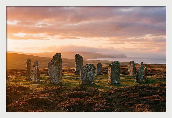 Sunset Serenity At Ring Of Brodgar