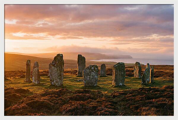 Sunset Serenity At Ring Of Brodgar