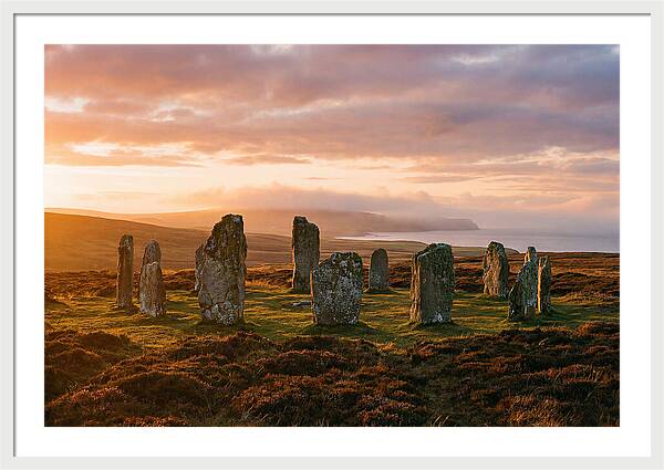Sunset Serenity At Ring Of Brodgar